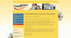 Desktop Screenshot of familienbuendnis-schwalmtal.de